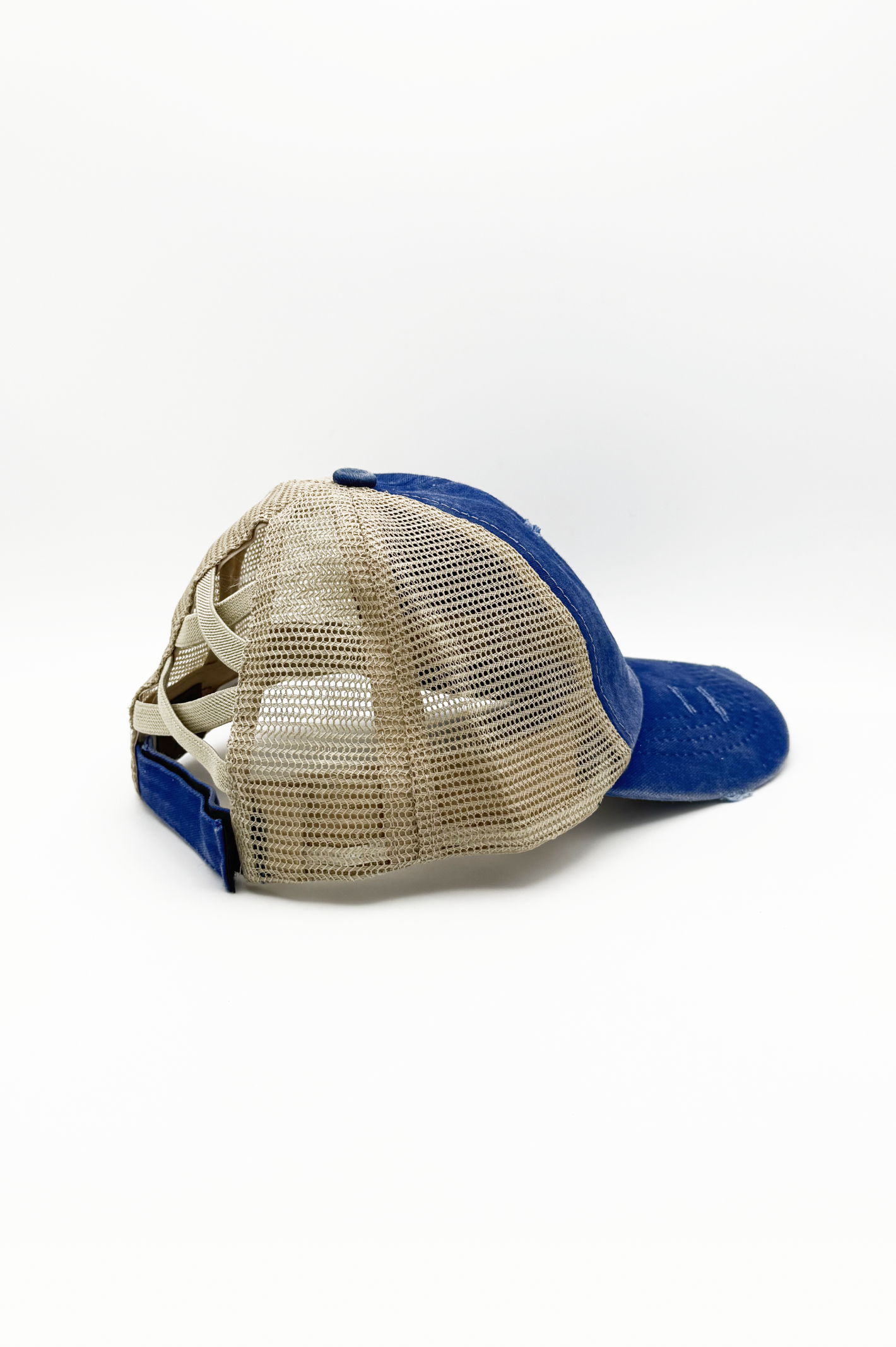 PonyCap® Kinder-Baseballkappe – Verstellbare Zopfkappe
