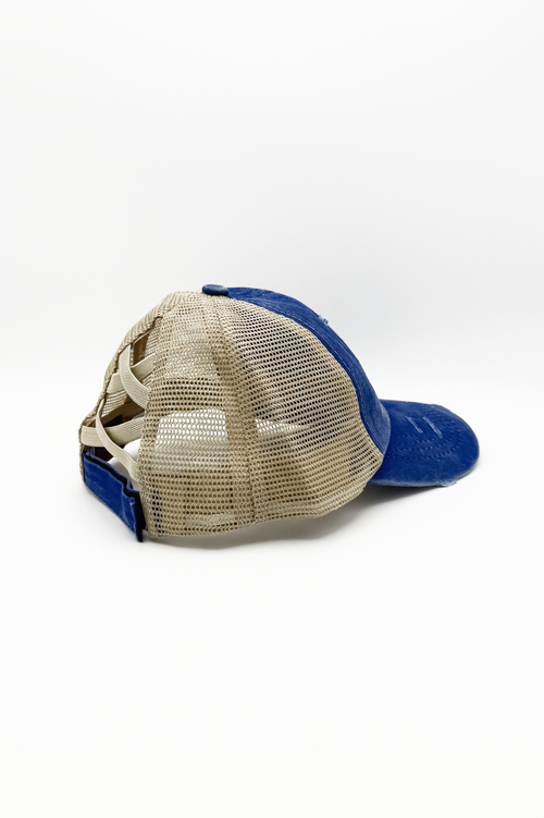 PonyCap® Kinder-Baseballkappe – Verstellbare Zopfkappe