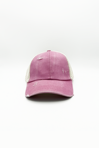 PonyCap® Kinder-Baseballkappe – Verstellbare Zopfkappe