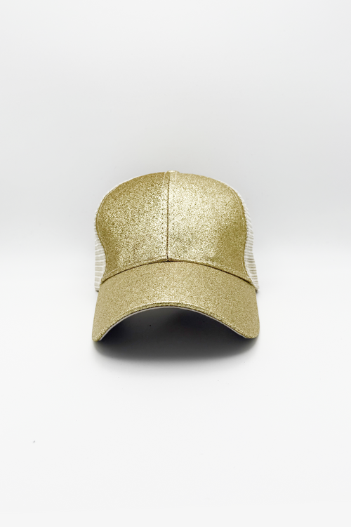Glitter PonyCap® – Glitzernde Baumwoll-Schwanzkappe