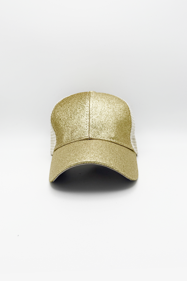 Glitter PonyCap® – Glitzernde Baumwoll-Schwanzkappe
