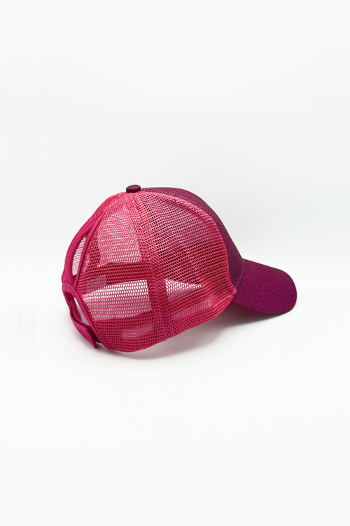 Glitter PonyCap® – Glitzernde Baumwoll-Schwanzkappe