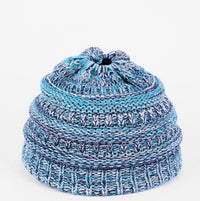 PonyCap® Kindermütze – Kuschelige Strickmütze für Pferdeschwänze