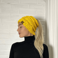 Confetti PonyCap® – Premium-Pferdeschwanzmütze