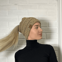 Confetti PonyCap® – Premium-Pferdeschwanzmütze