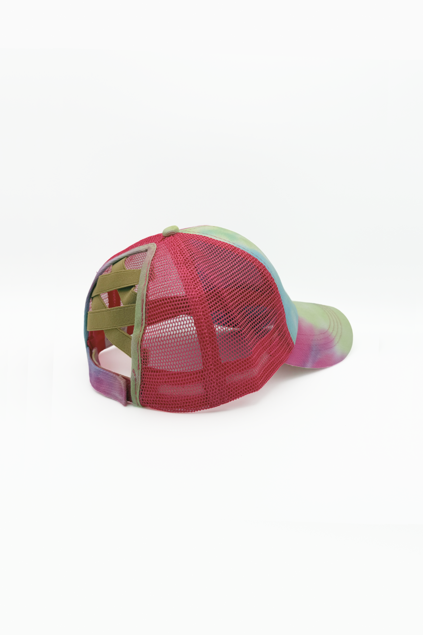 Tie-Dye PonyCap® – Entspannte Pferdeschwanzkappe