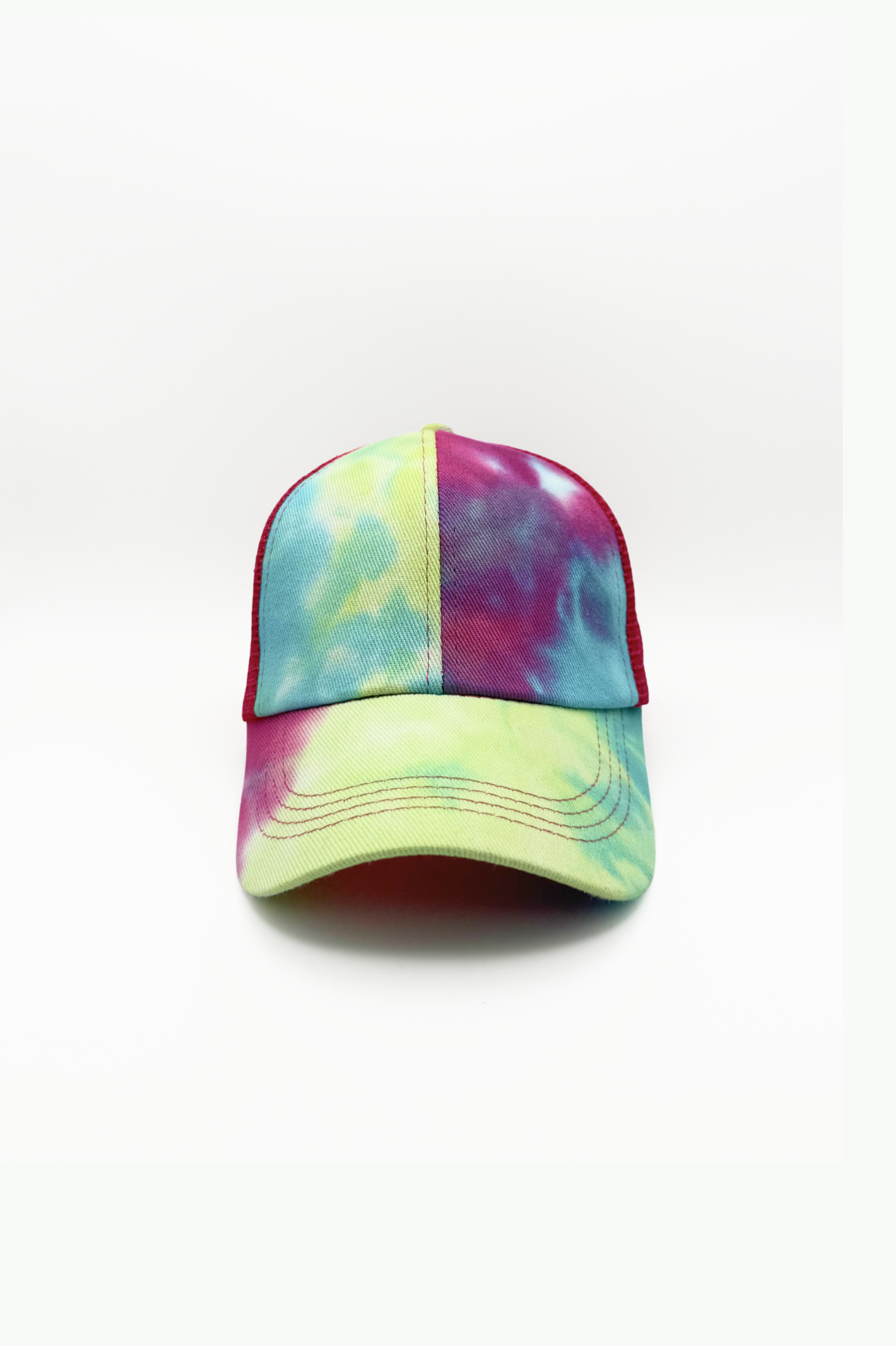 Tie-Dye PonyCap® – Entspannte Pferdeschwanzkappe