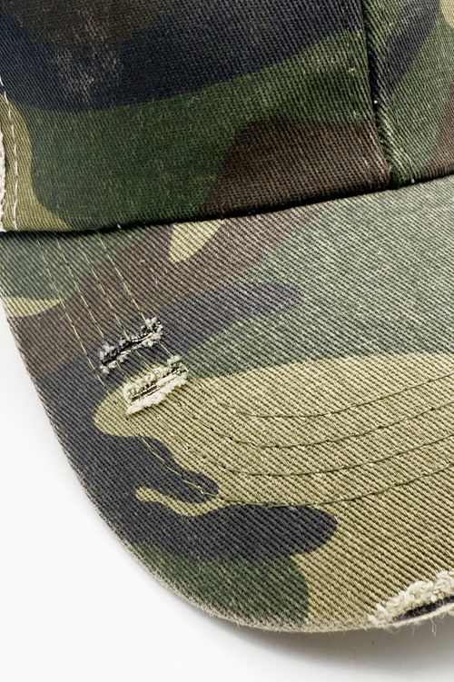 Vintage PonyCap® – Pferdeschwanzkappe aus gewaschener Baumwolle