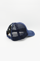 Vintage PonyCap® – Pferdeschwanzkappe aus gewaschener Baumwolle