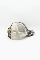 Vintage PonyCap® – Pferdeschwanzkappe aus gewaschener Baumwolle